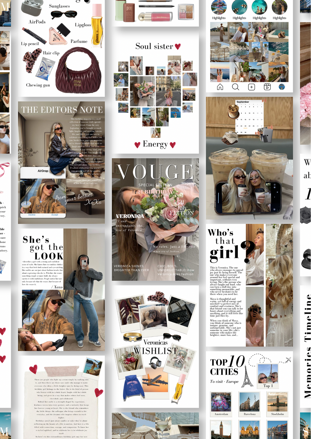 📖 Vouge Magazine Template