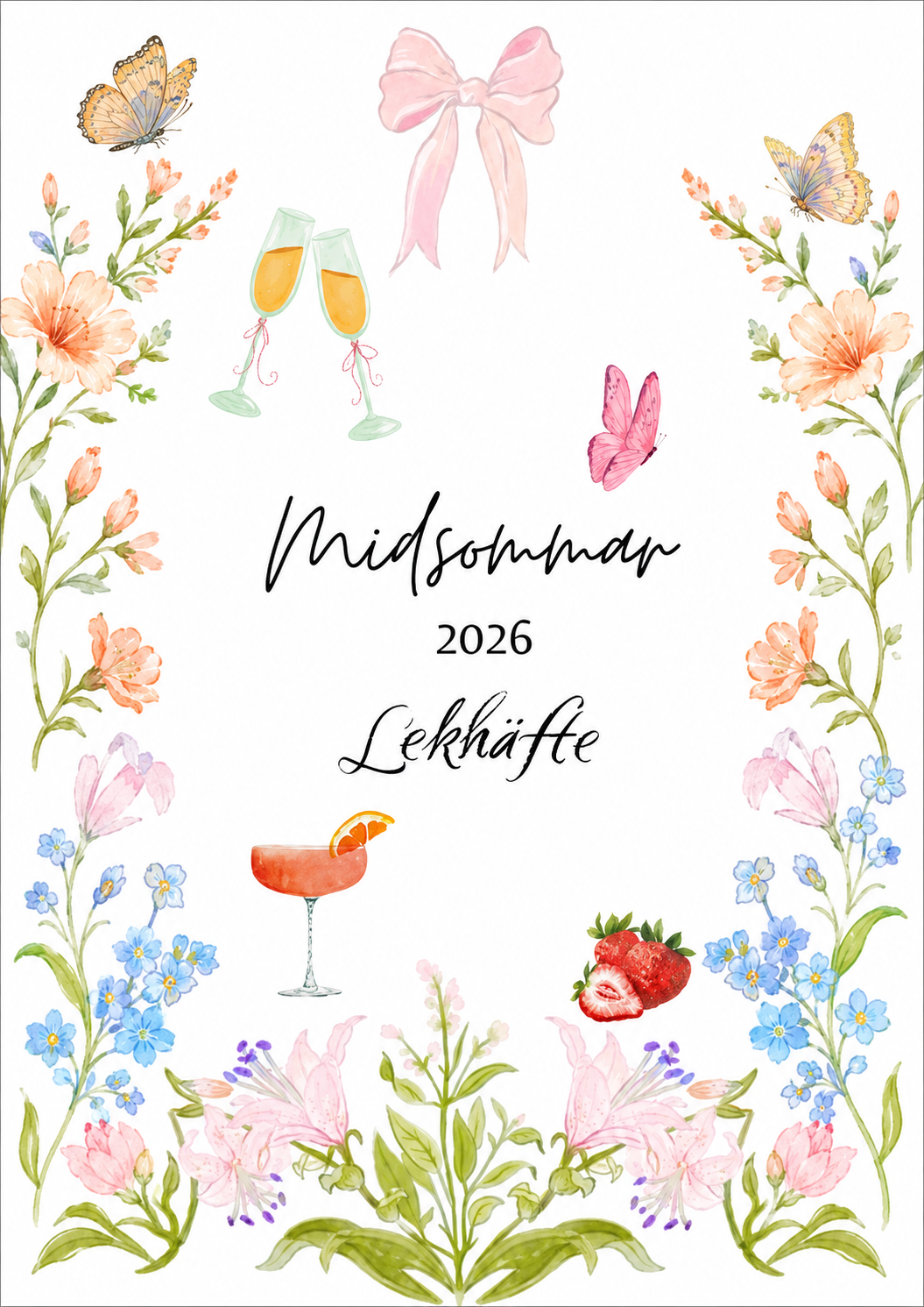 🌷 Midsommar - Lekhäfte 3.0
