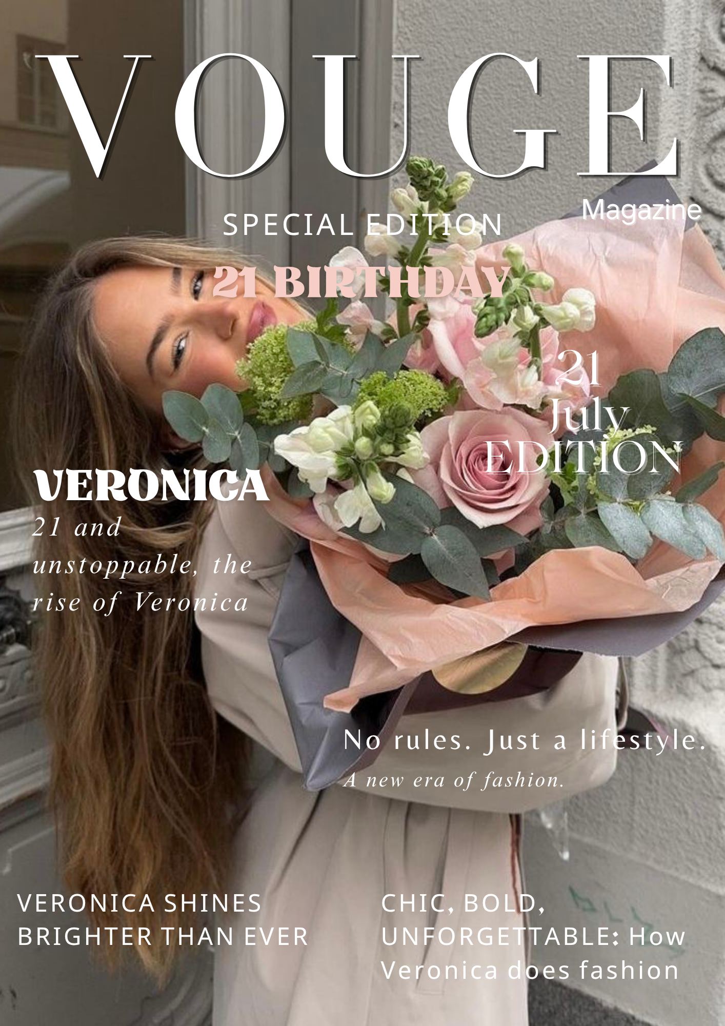 📖 Vouge Magazine Template