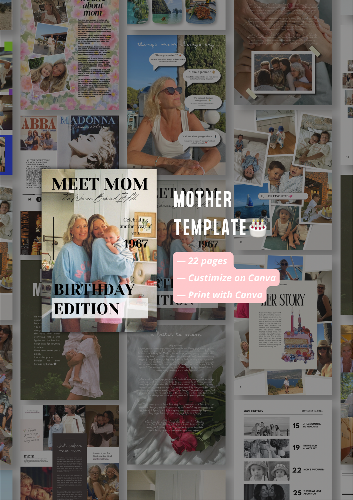 👩🏼 Mother Magazine - Template