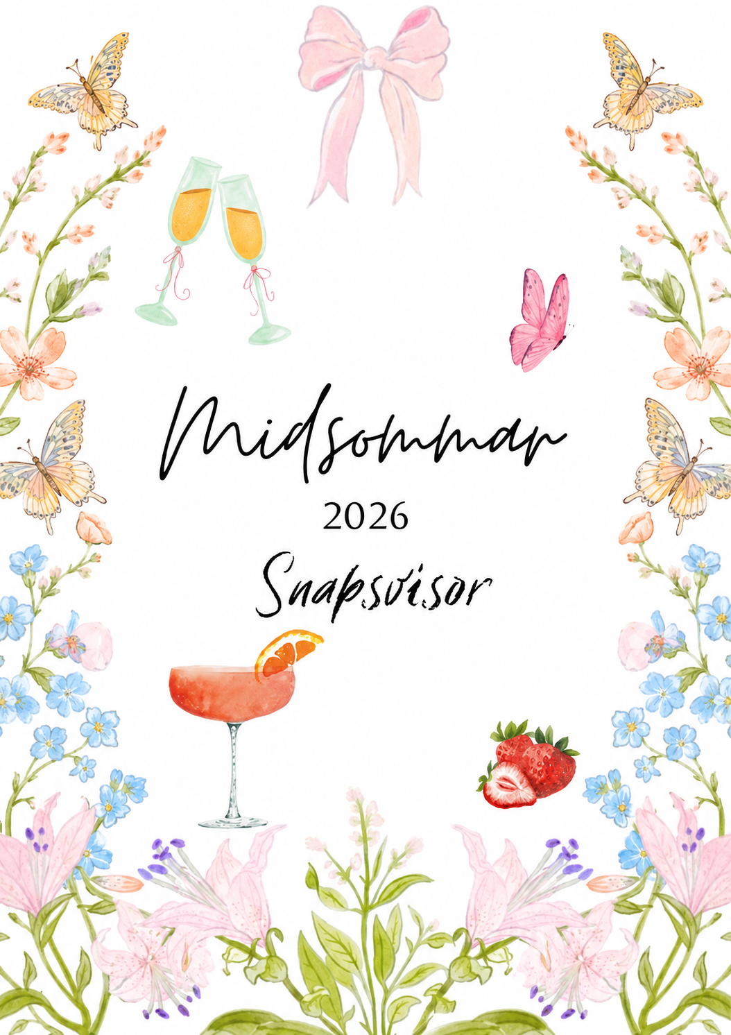 🌸 Midsommar - Snapshäfte 3.0