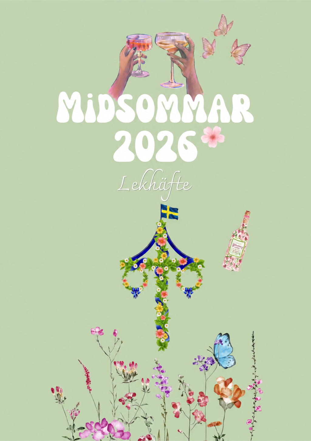 🌷 Midsommar - Lekhäfte