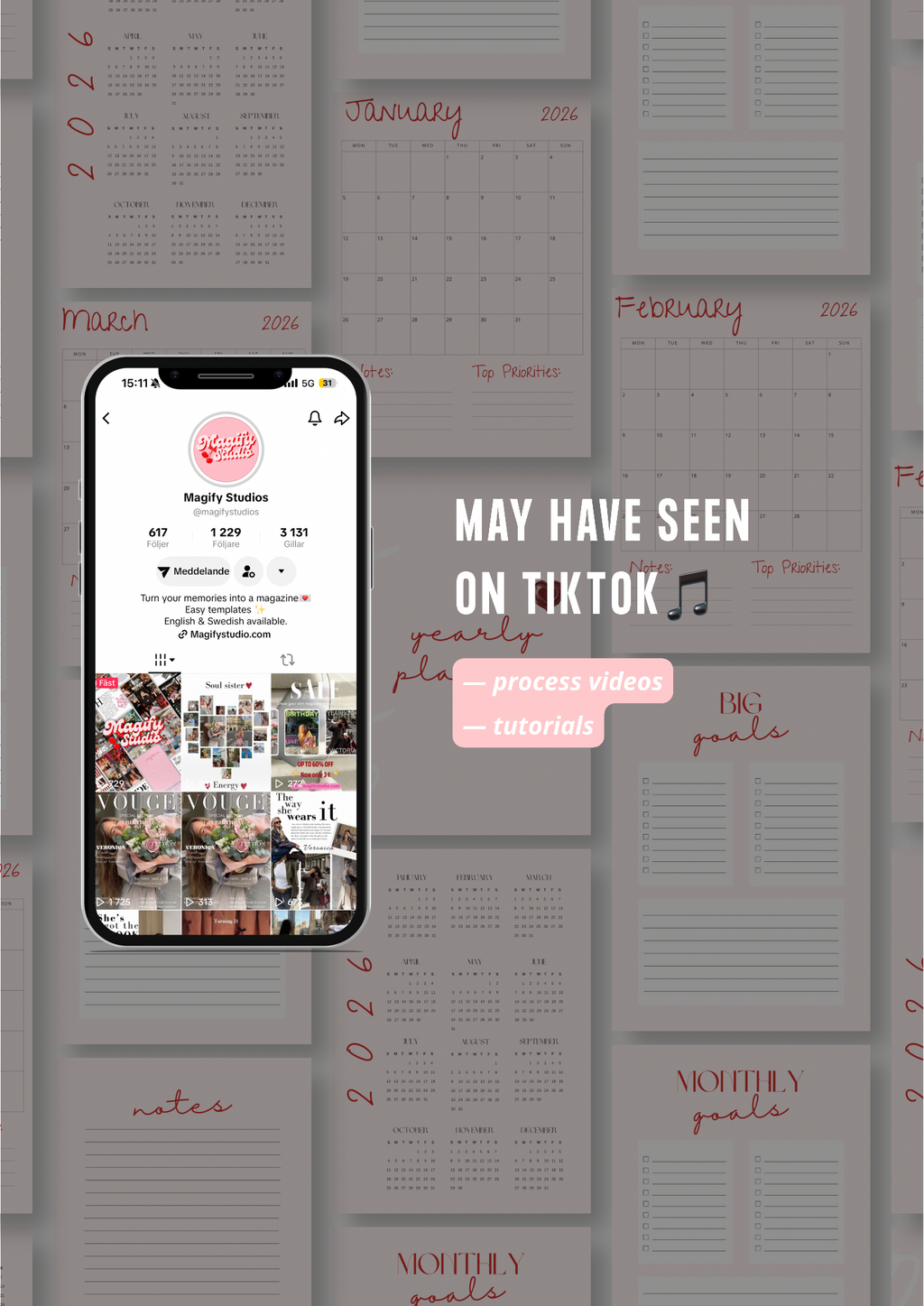 🗓️ Yearly Planner