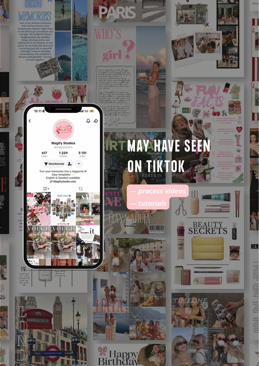 🎂 Birthday Template - Best friend (English)
