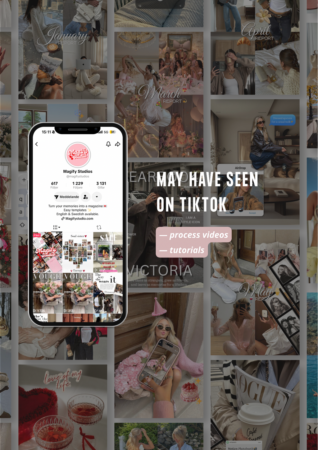 📖 Yearbook Template - (English/Svenska)