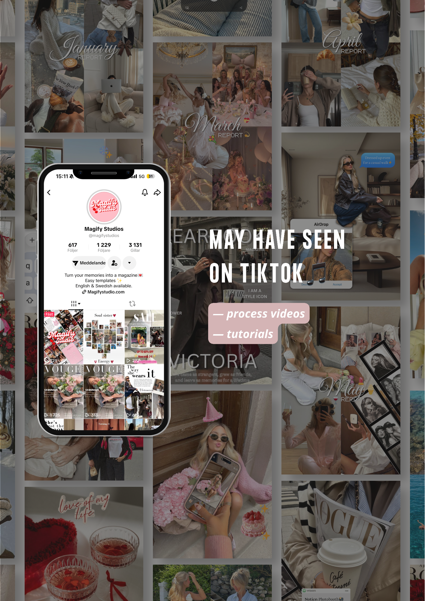 📖 Yearbook Template - (English/Svenska)