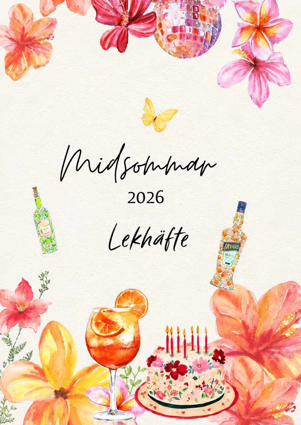 🌷 Midsommar - Lekhäfte 2.0