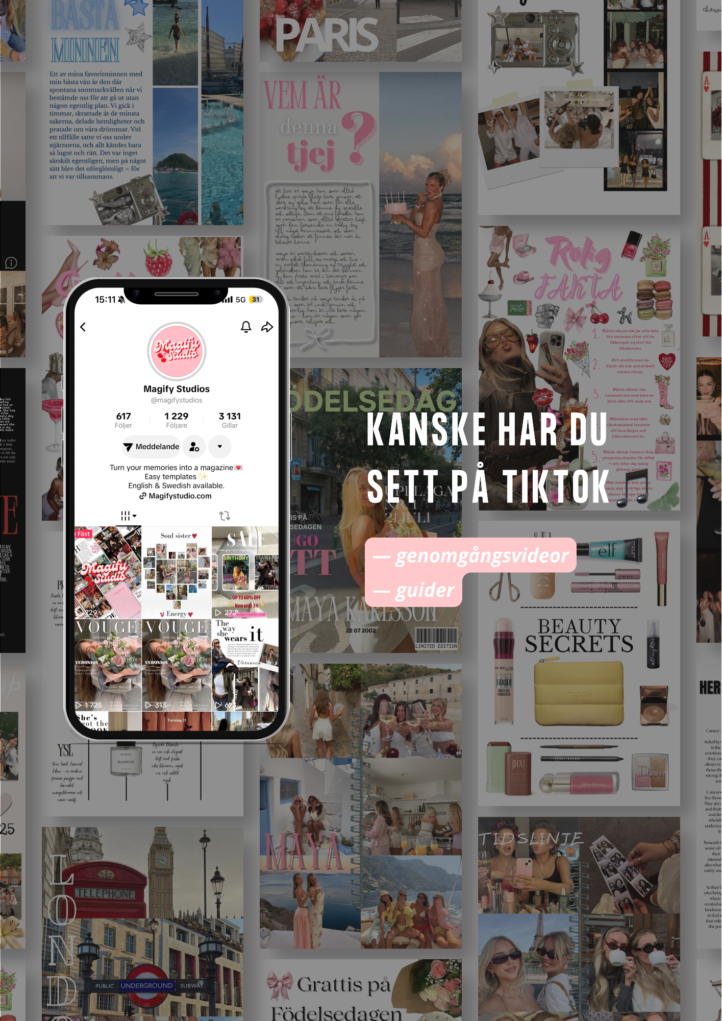 🎂 Födesldedagsmall - Bästa vän (Svenska)