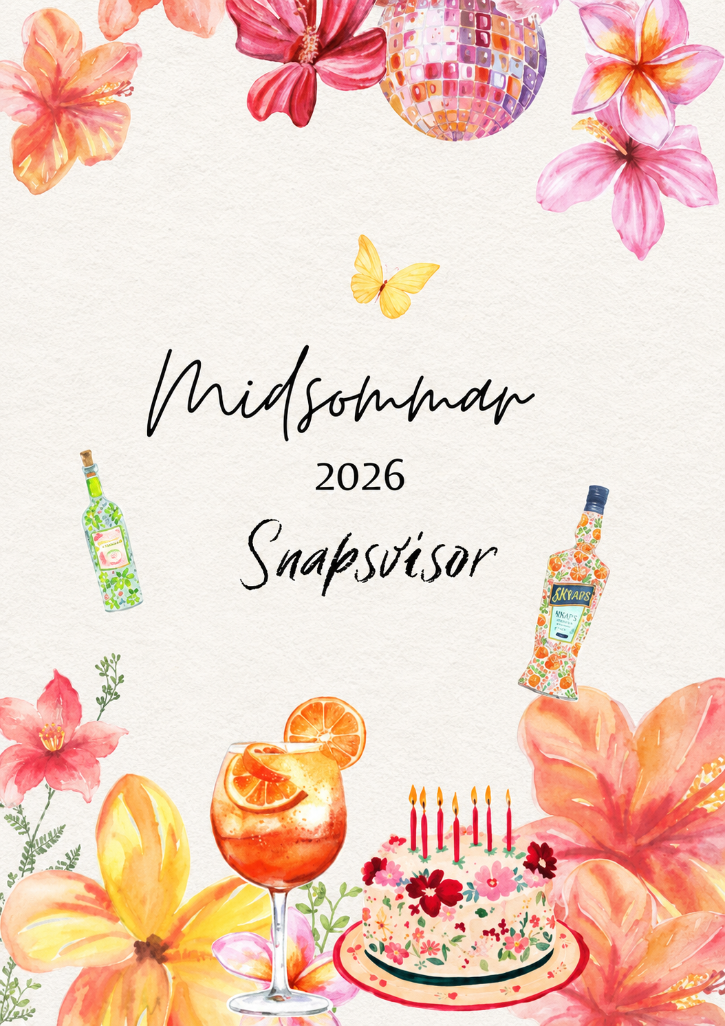 🌸 Midsommar - Snapshäfte 2.0