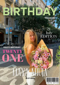 🎂 Birthday Template - Best friend (English)