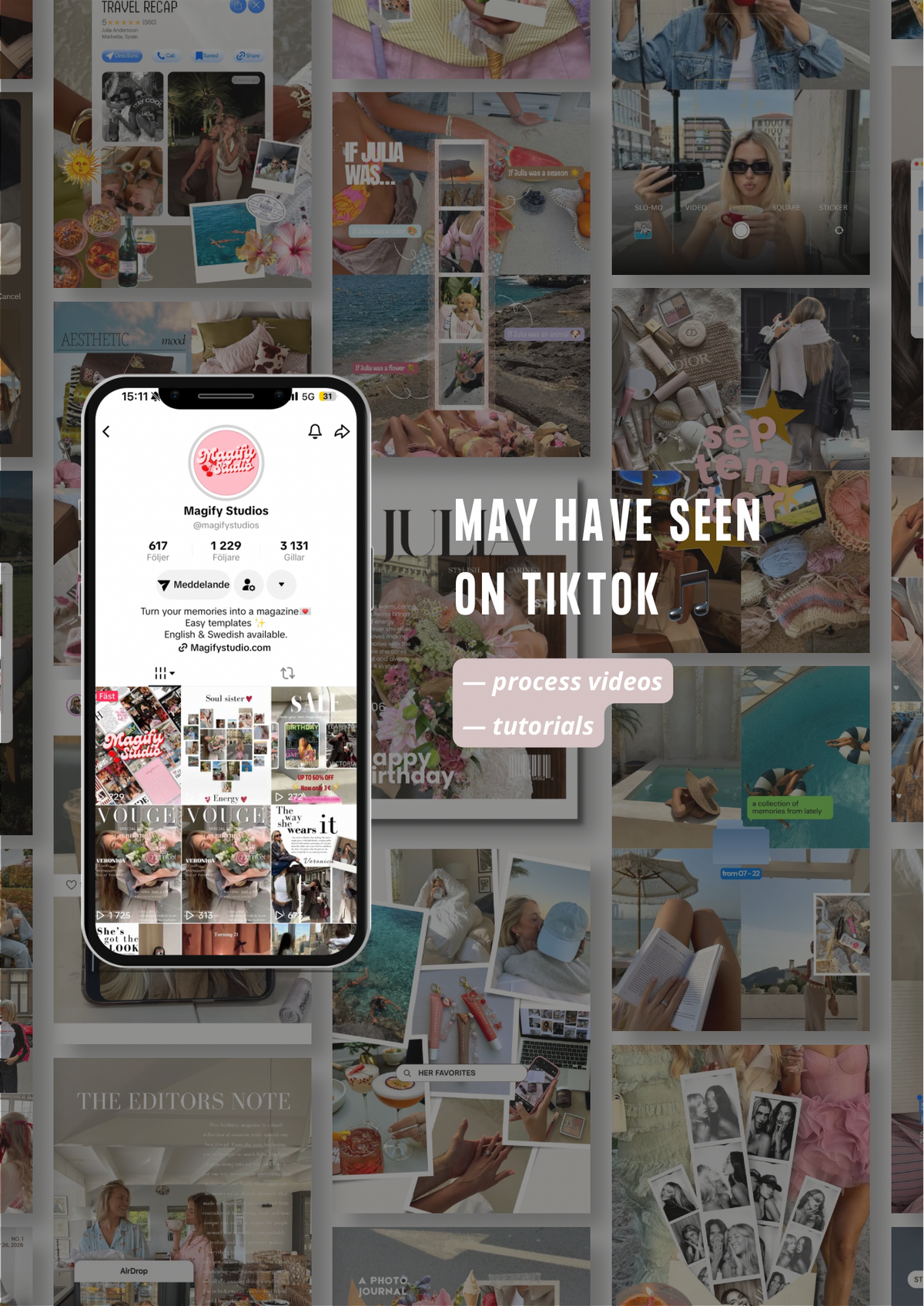 🎂 Birthday Magazine - Template