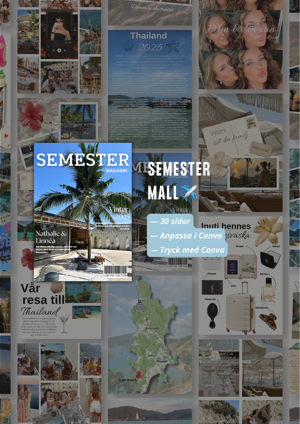 ✈️ Semestermall (Svenska)