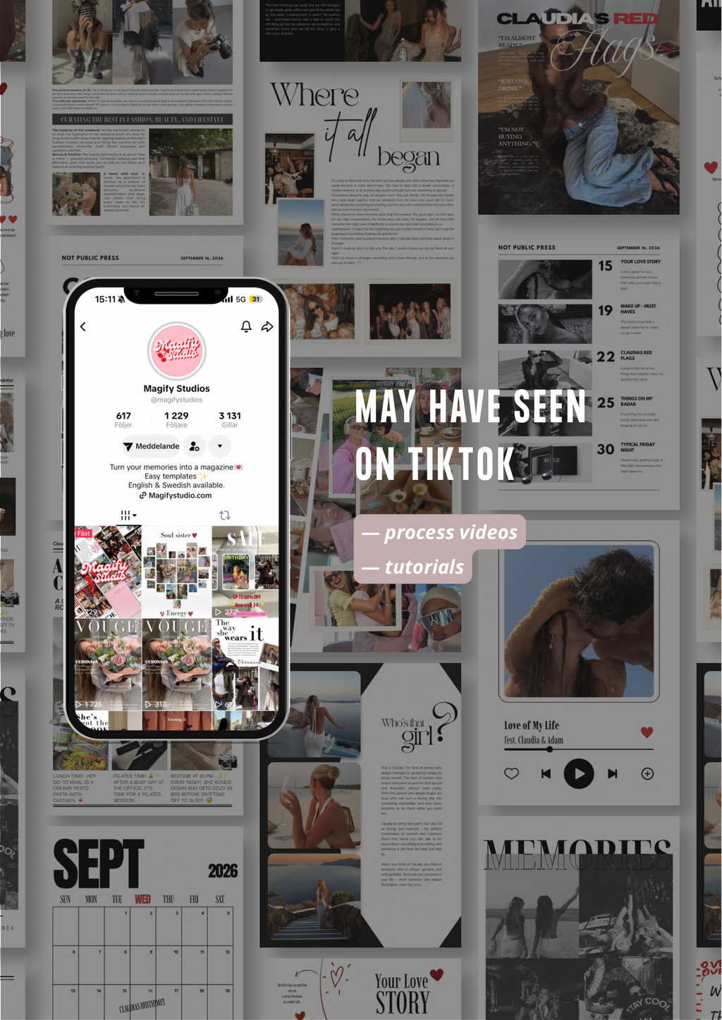 🎂 Birthday Magazine - Template