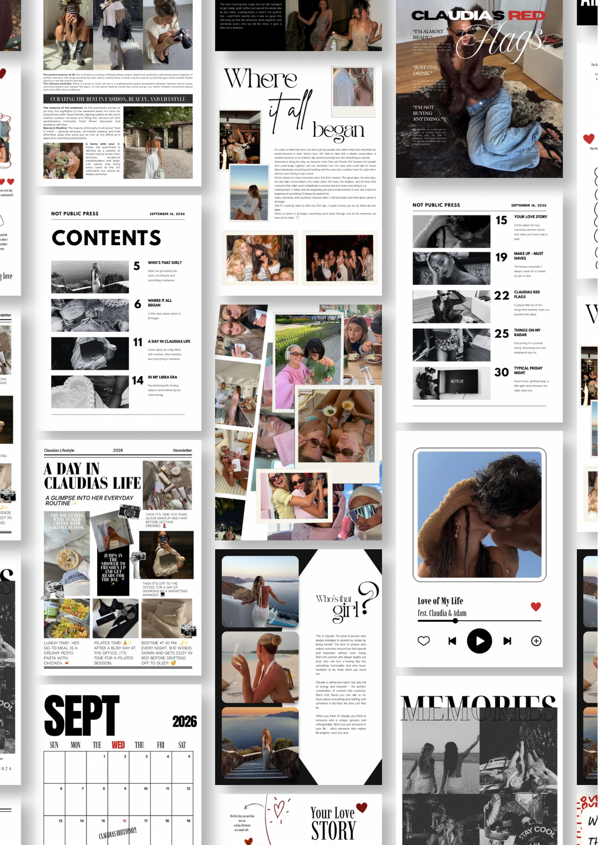 🎂 Birthday Magazine - Template