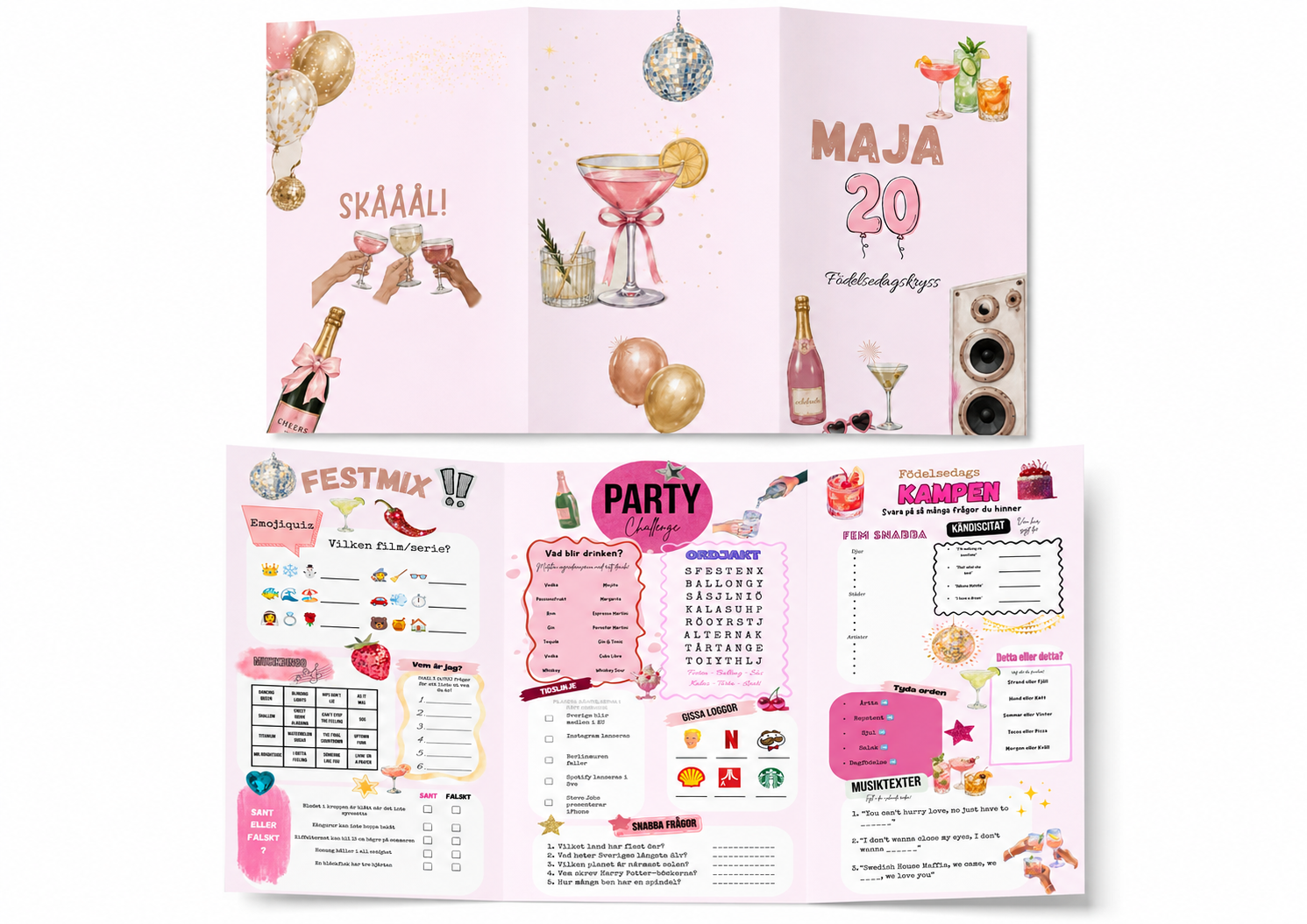 🥂 Partykrysset 3.0