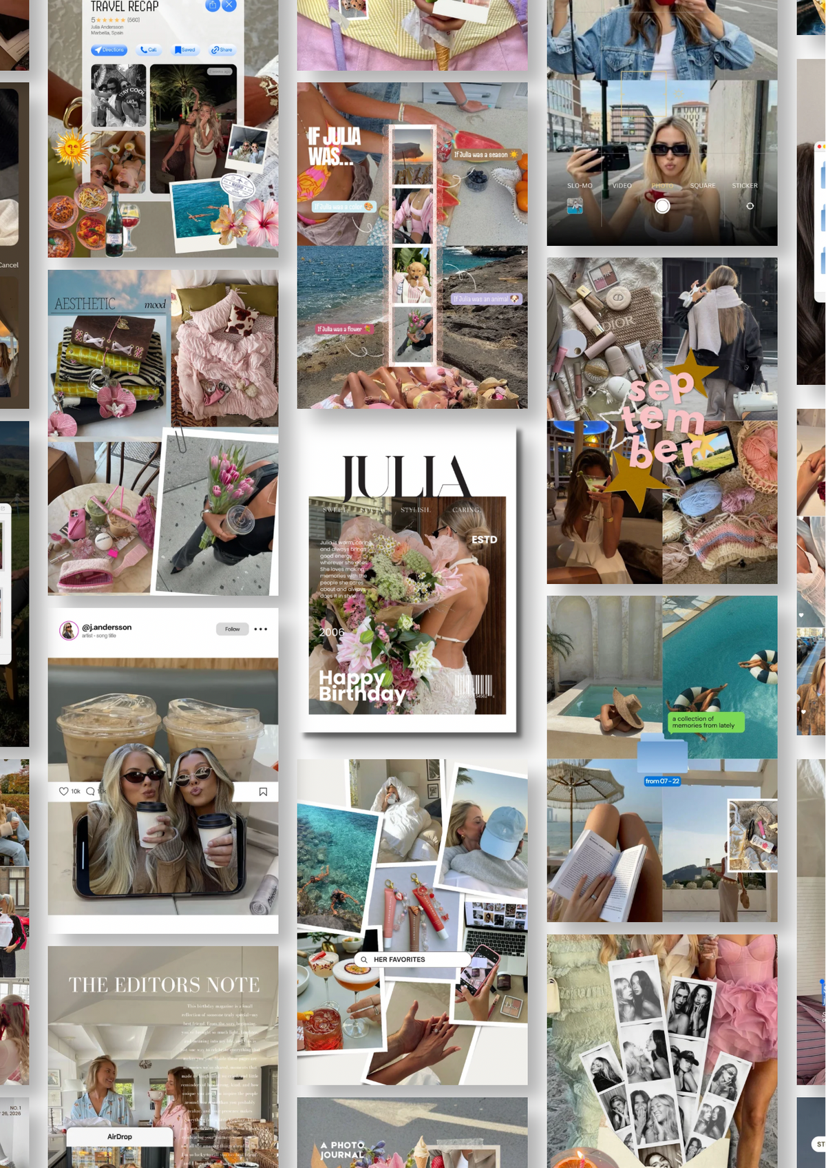 🎂 Birthday Magazine - Template
