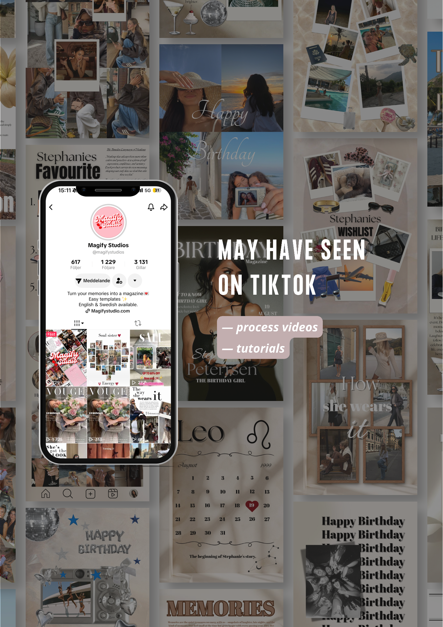 🎂 Birthday Template - Best friend (English)