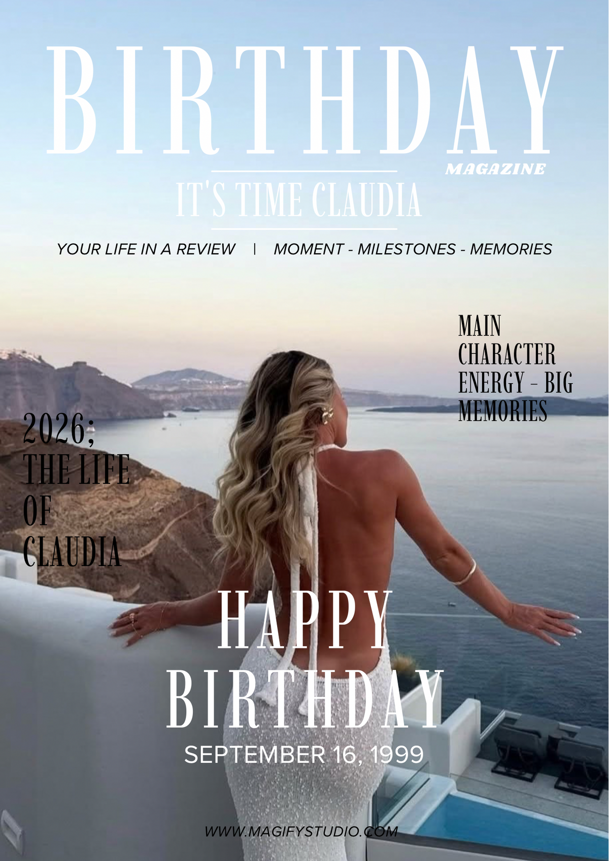 🎂 Birthday Magazine - Template
