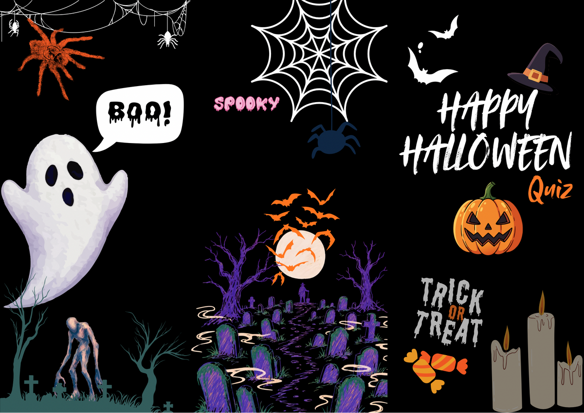 🎃 Halloween Quiz För barn
