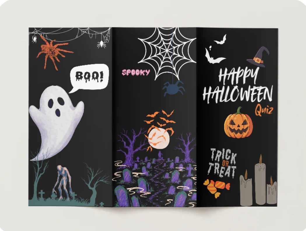 🎃 Halloween Quiz För barn