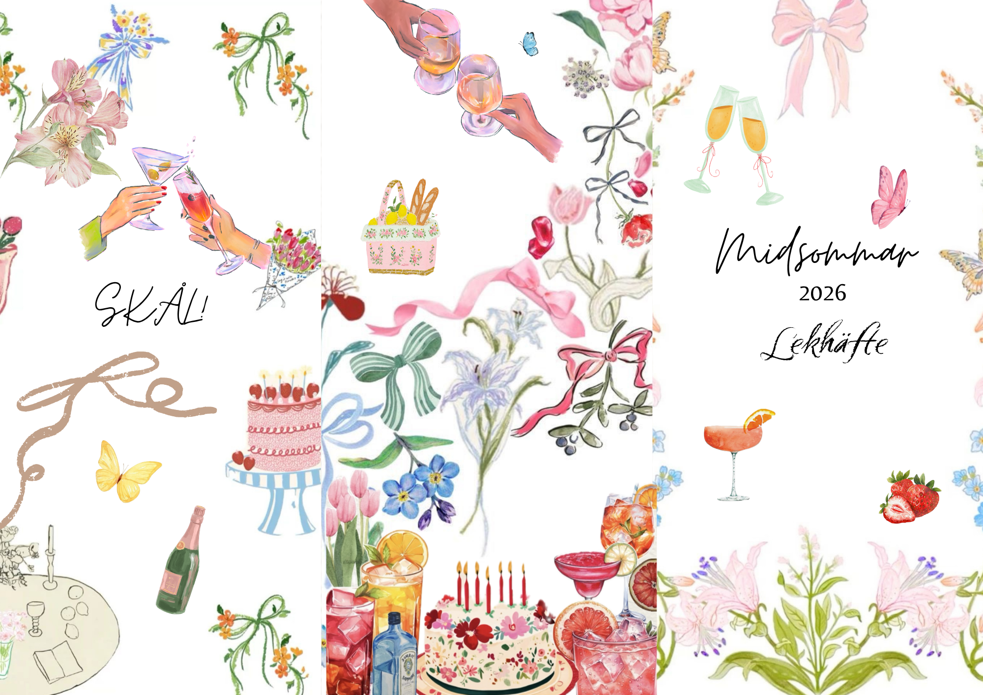 🌷 Midsommar - Lekhäfte 3.0
