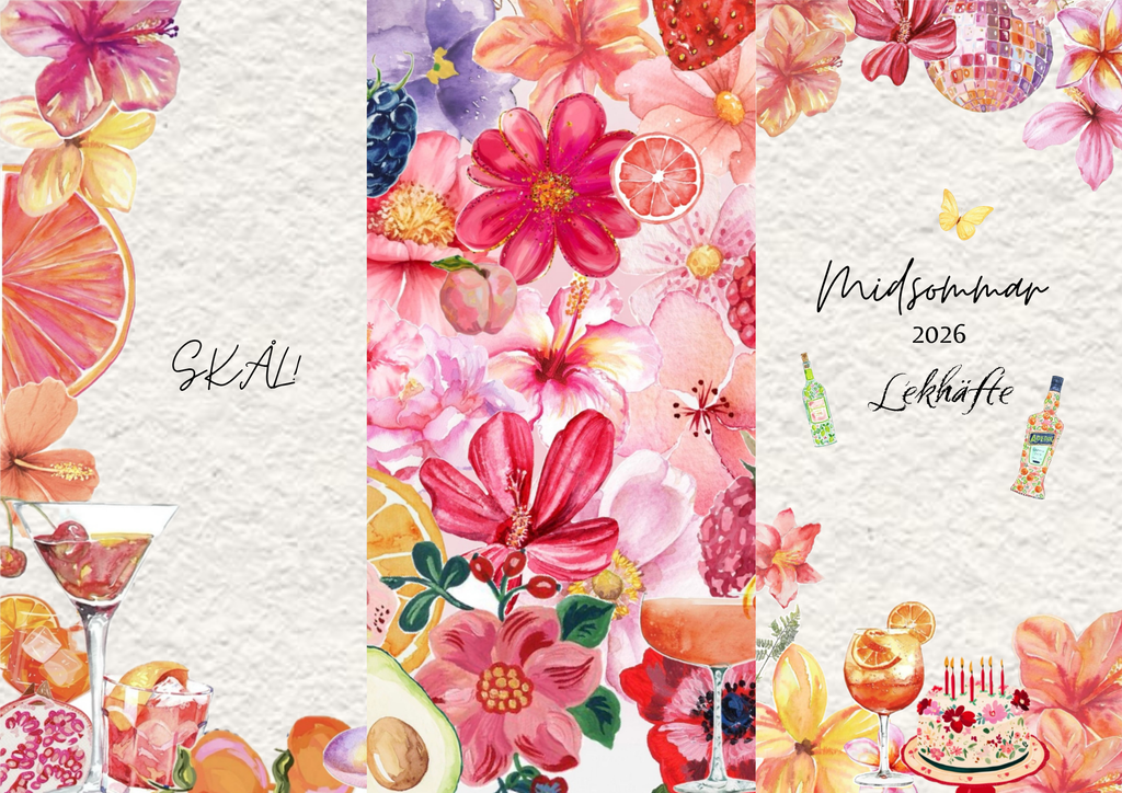 🌷 Midsommar - Lekhäfte 2.0