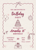 💌 Birthday Invitation Card